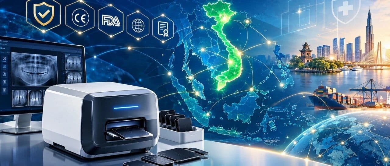 普瑞纯证（Pure Global）助力国产 PSP口腔数字影像设备顺利进入越南市场