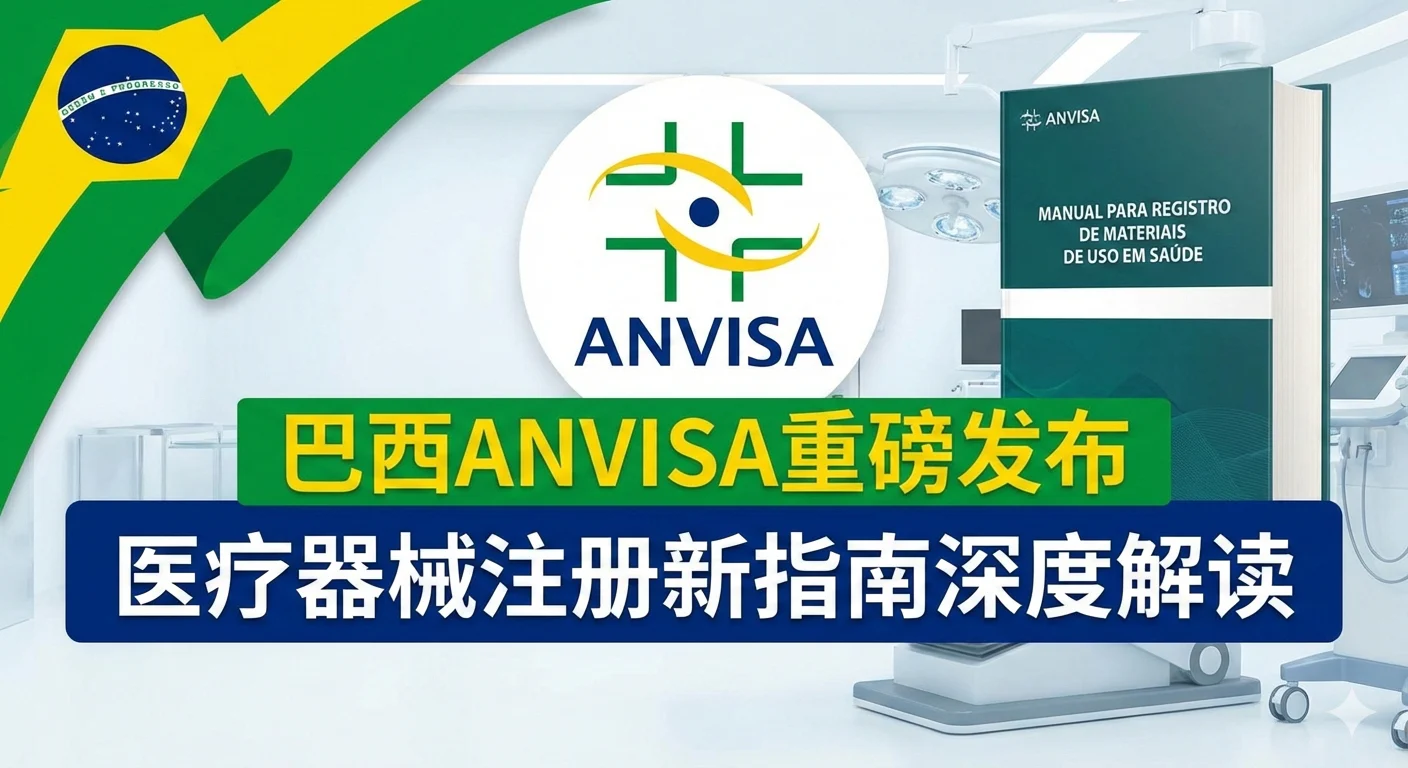 文章配图:巴西ANVISA推出医疗器械注册新指南,RDC 751/2022合规实操全解析