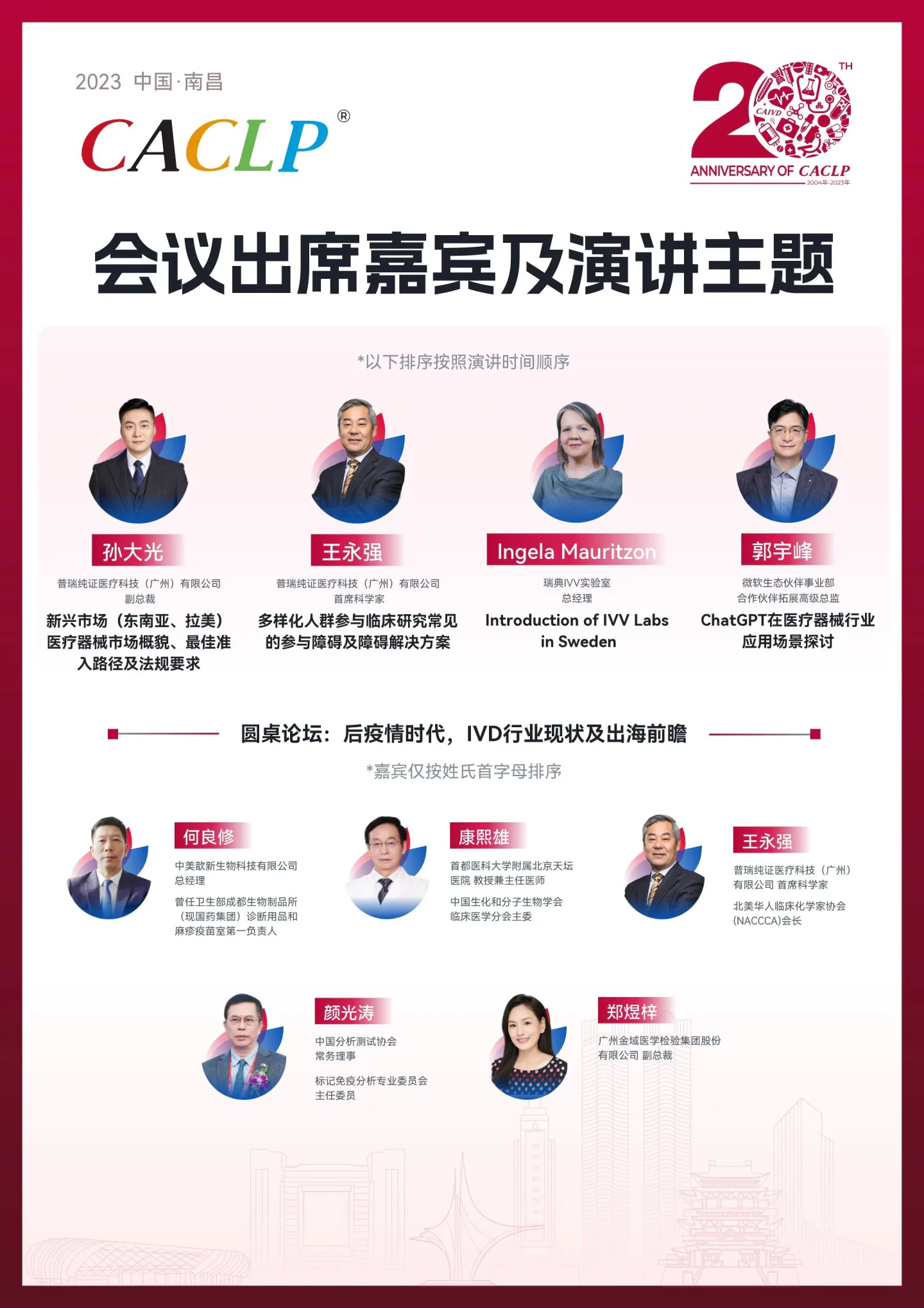 文章配图：CACLP会议邀请函 | 乘风破浪· 海外医疗器械市场准入与创新研讨会