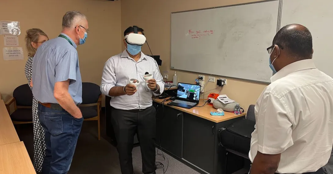 南澳首家采用VR技术进行ICU培训的医院