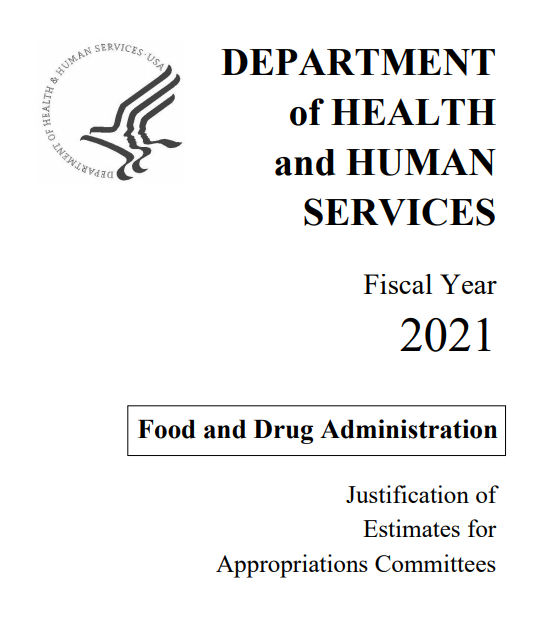 文章配图:【盘点】FDA2021财年费用公布及往年收费标准对比