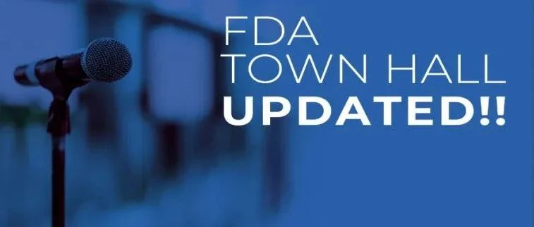 本月第一场！FDA11月9日Town Hall Meeting召开