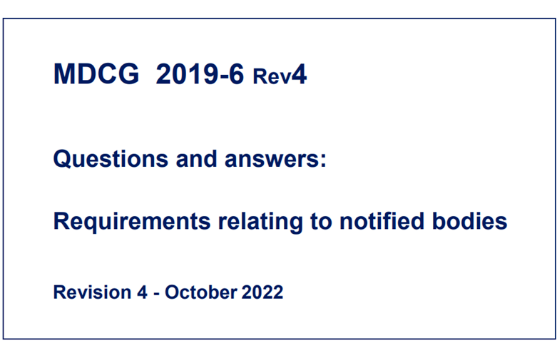文章配图:快讯 | MDCG 2019-6 Rev.4发布!关于公告机构的要求又有什么新解答?