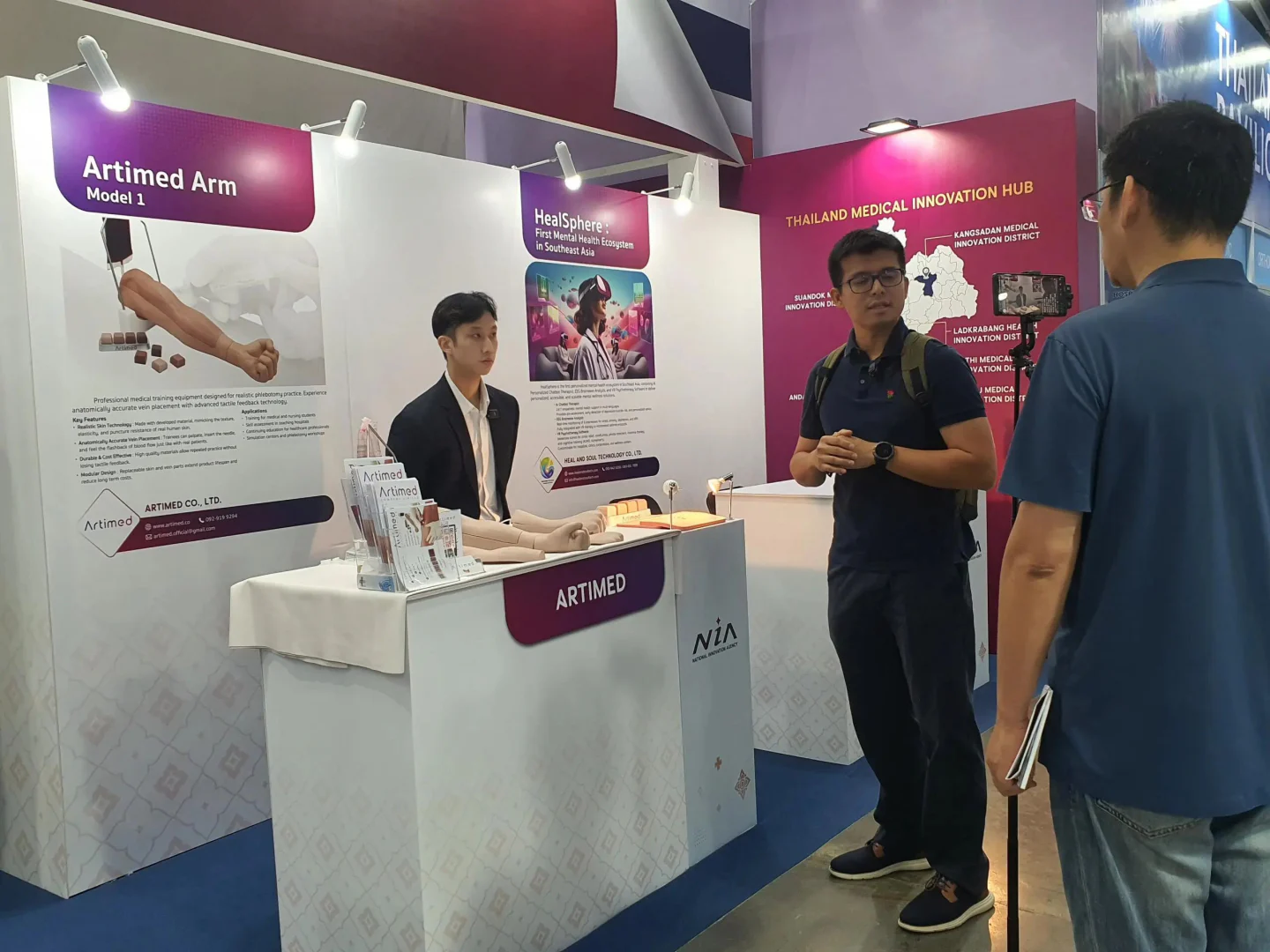 文章配图:足不出户,洞察商机|普瑞纯证带您云逛MEDICAL FAIR THAILAND 2025直播活动圆满结束