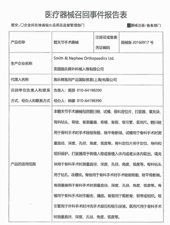 文章配图:国家药监局医疗产品召回公告4连发,共3196批产品被一级召回!