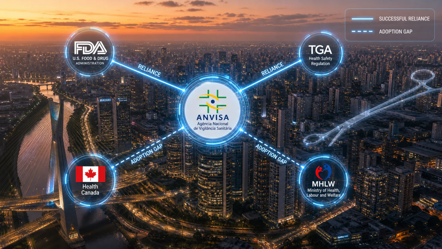 文章配图：ANVISA"监管依赖"路径为何遇冷？巴西AREE机制的理想与现实，出海企业必读避坑指南