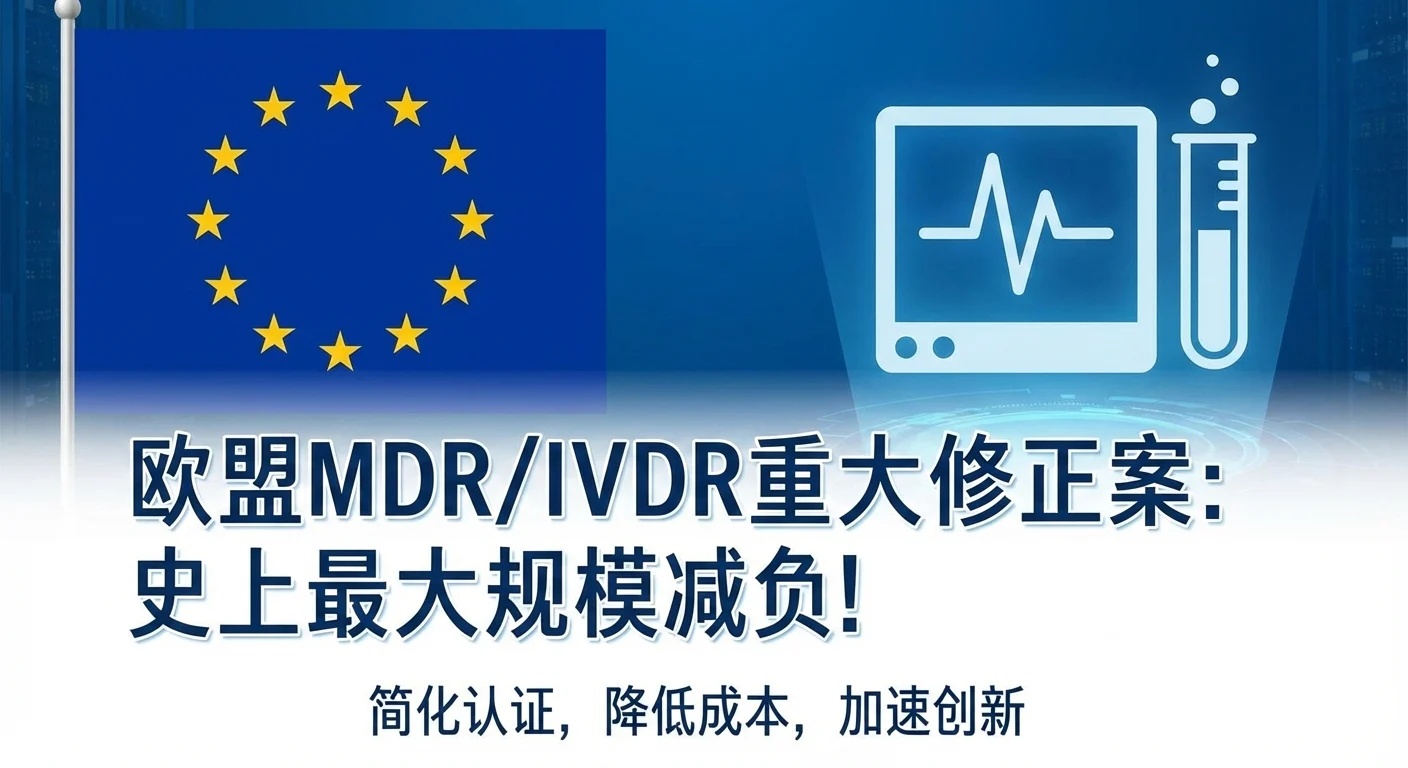 文章配图：欧盟MDR/IVDR大修来了，证书有效期取消、再认证简化，一大波利好正在路上