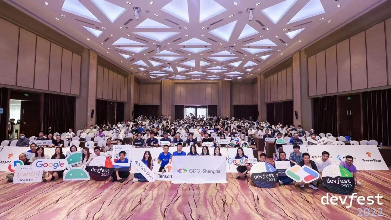 文章配图：活动专题 | 次元壁破了？普瑞 X Google DevFest 2022 梦幻联动~