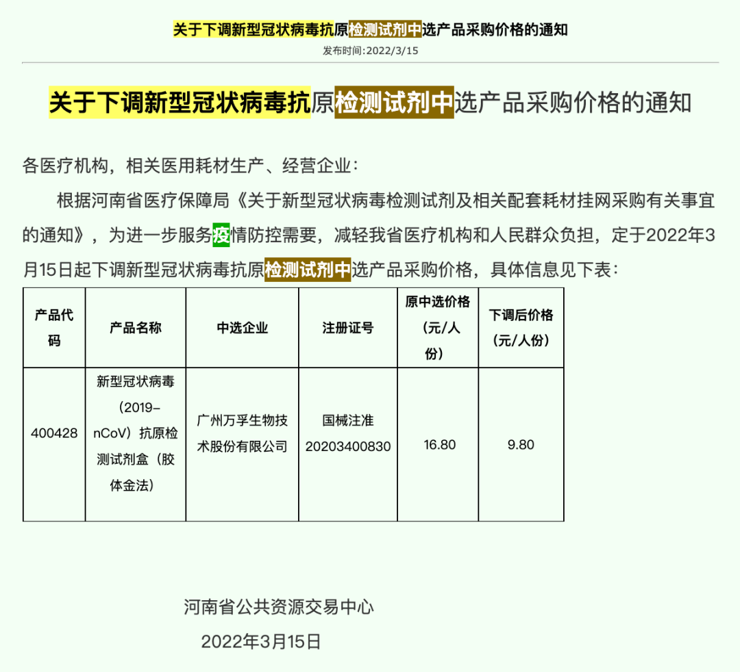 文章配图:NMPA | IVD企业内卷进行时,新冠抗原集采价跳水后市场何去何从?