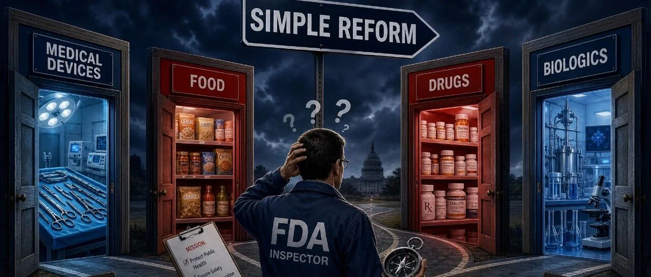 FDA"Simple Reform"大重组落地,10月1日起检查员不再专攻医疗器械——出海企业的GMP检查将面临哪些变数?