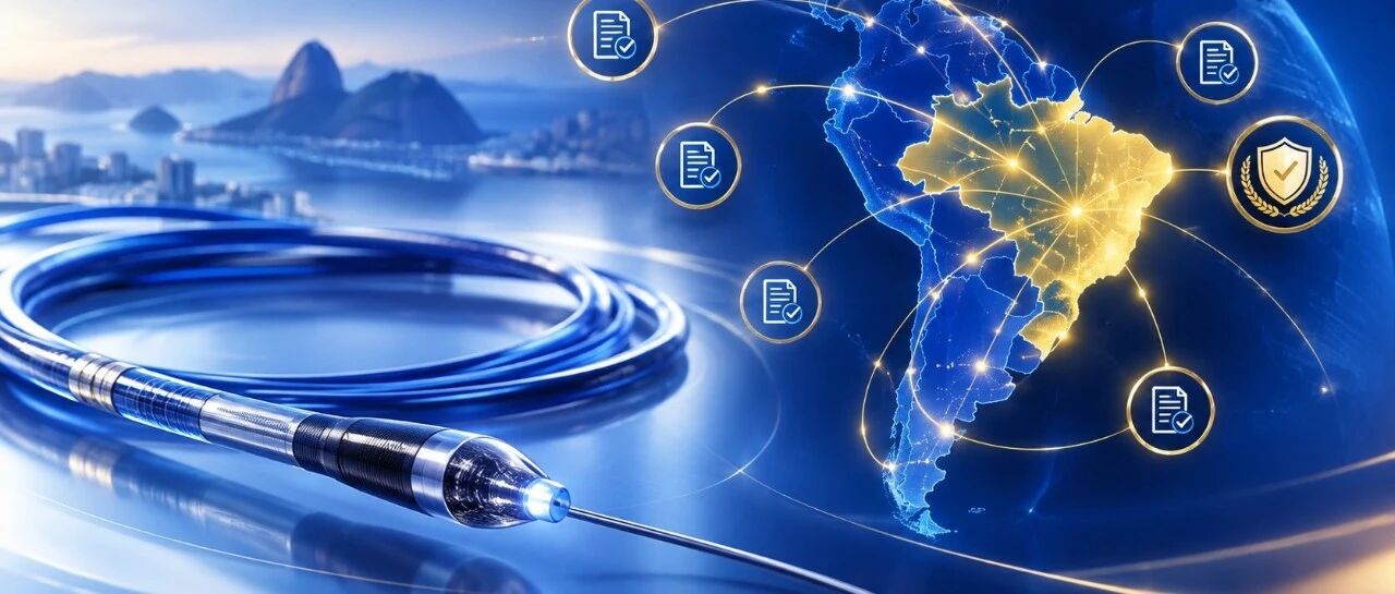 普瑞纯证(Pure Global)助力国产血管内超声(IVUS)成像导管成功获得巴西 ANVISA Class III认证