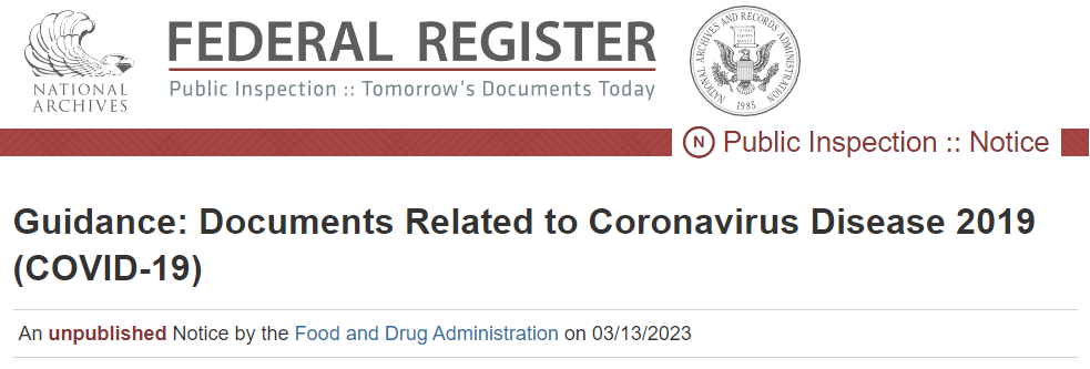 文章配图:FDA Weekly | 新财年预算增加10%但最诊断改革并未涉及;下周发布后PHE时期新指导文件;口罩类产品EUA调整;
