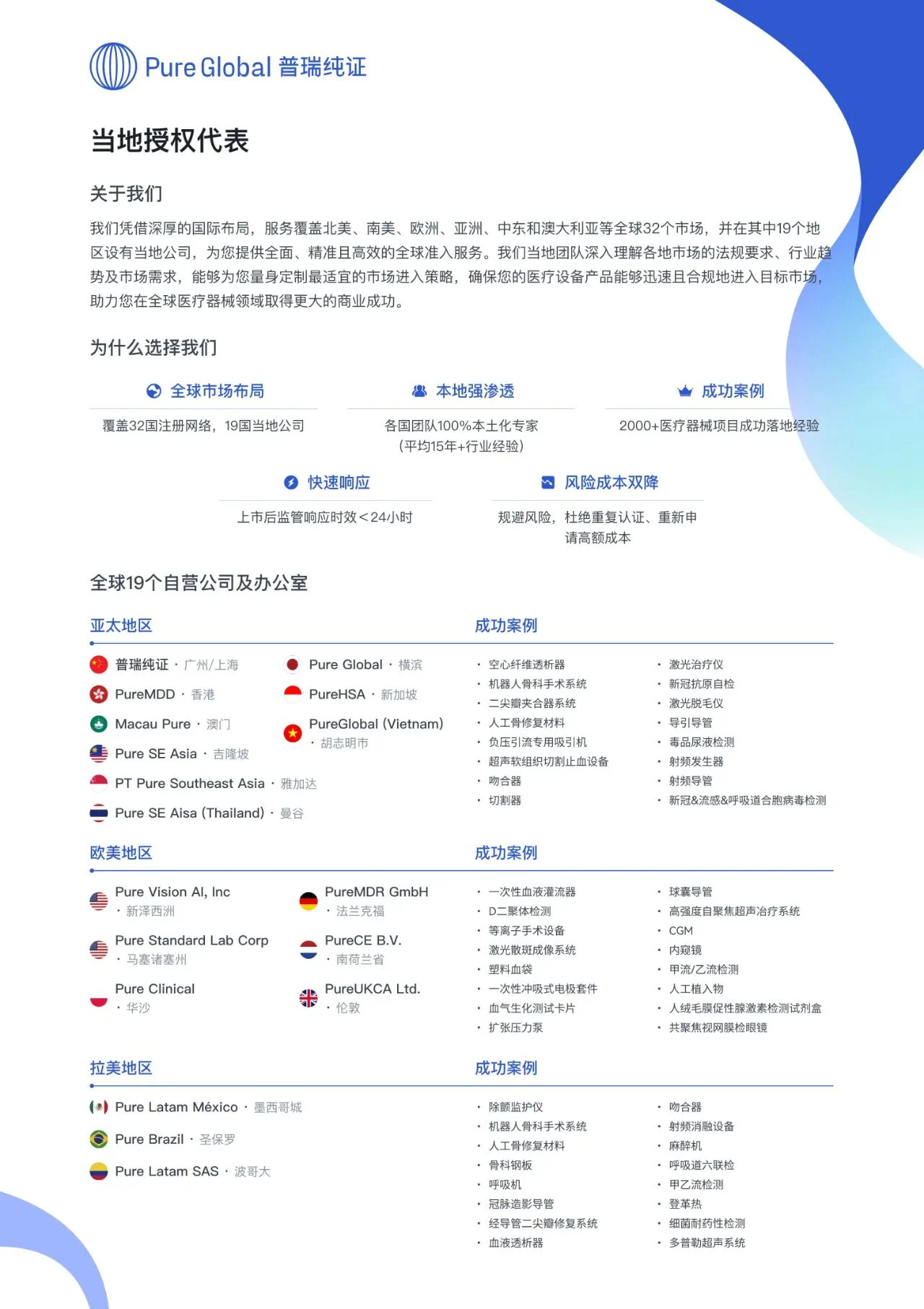 文章配图:普瑞纯证助力内窥镜荧光影像系统成功获哥伦比亚Class IIa医疗器械认证