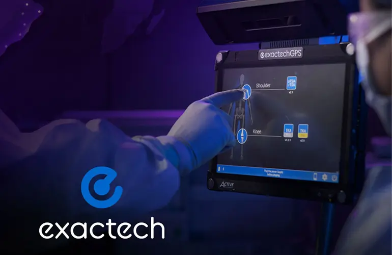 Exactech发布下一代GPS肩部手术导航软件