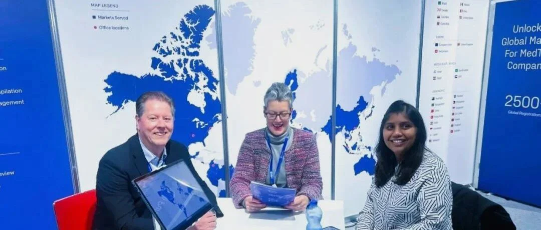 MEDICA盛会第二天，普瑞纯证展位成医疗科技全球准入交流热点
